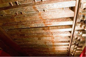 Alfarje del Palacio Episcopal. Zaragoza. Siglo XV