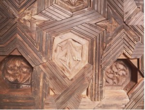 Detalle del almizate. Detalle del almizate.