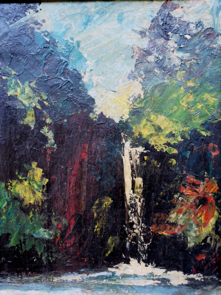 Agustín Riancho. Cascada